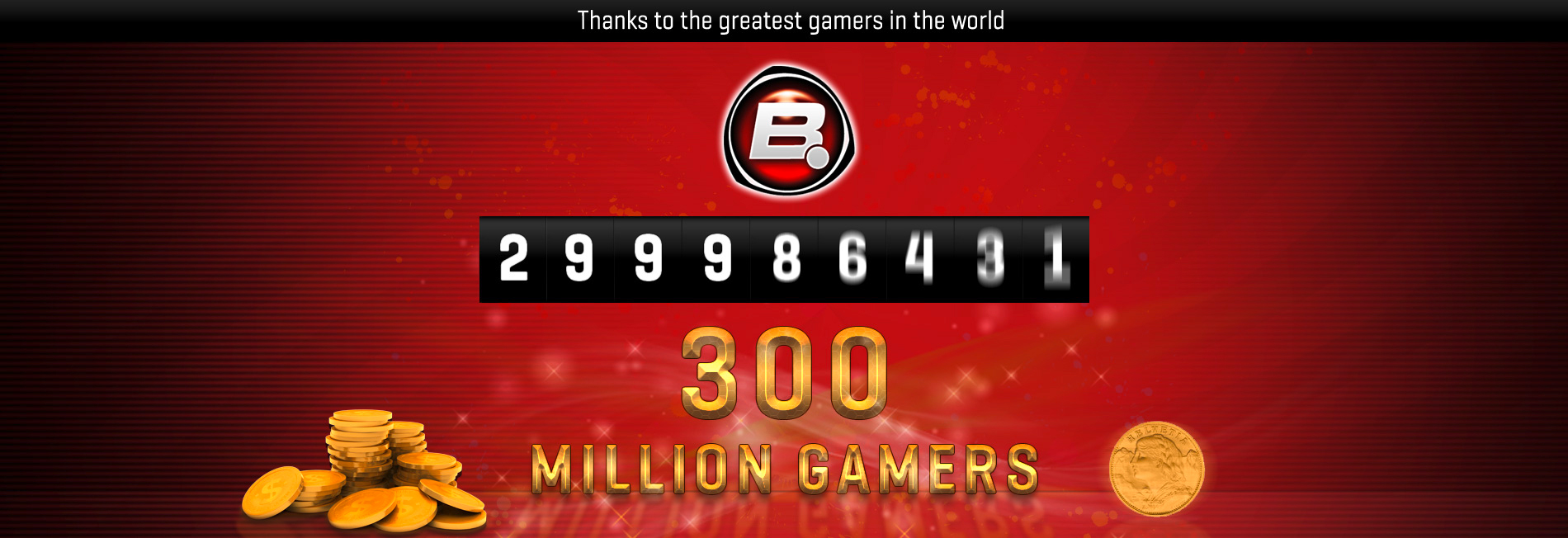 Bigpoint feiert 300 Millionen registrierungen mit einem Gewinnspiel