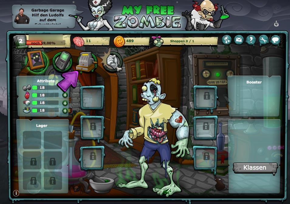 My Free Zombie von Upjers