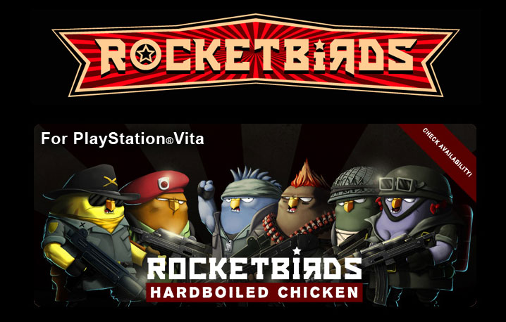 Rocketbirds: Hardboiled Chicken fliegt auf die PS Vita ein