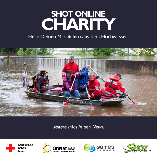 Shot Online Golfer-Charity-Event Flutkatastrophe