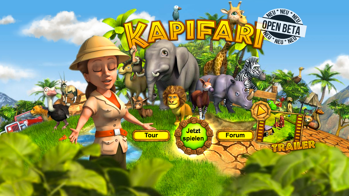 Mit KAPIFARI zur Safari: Wildhüter-Browsergame eröffent Open Beta-Tests