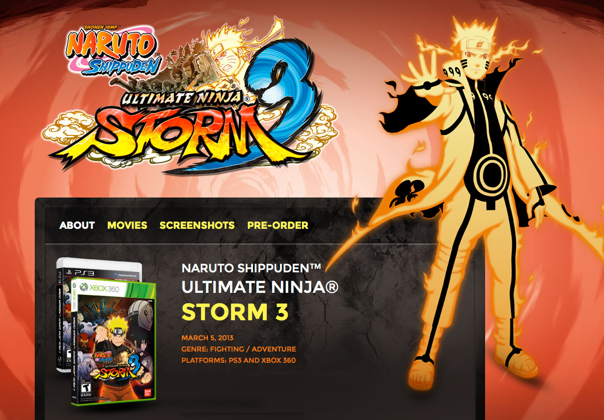 Naruto Shippuden: Ultimate Ninja Storm 3 für PlayStation und Xbox