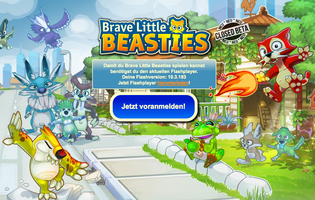 Brave Little Beasties startet jetzt in die Closed Beta