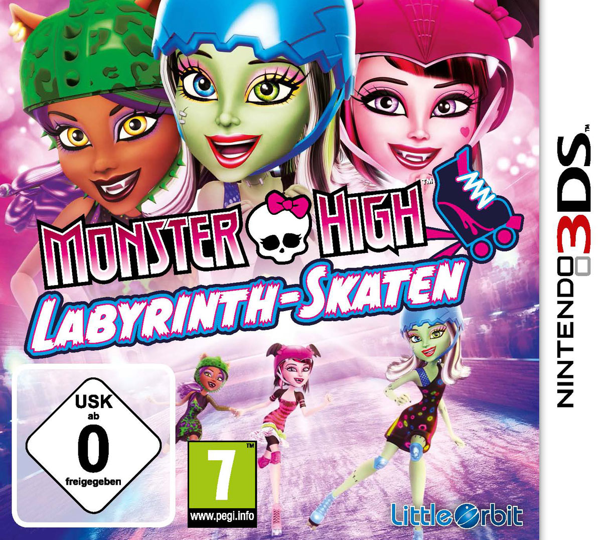 Monster High: Labyrinth Skaten jetzt auch auf Nintendo 3DS