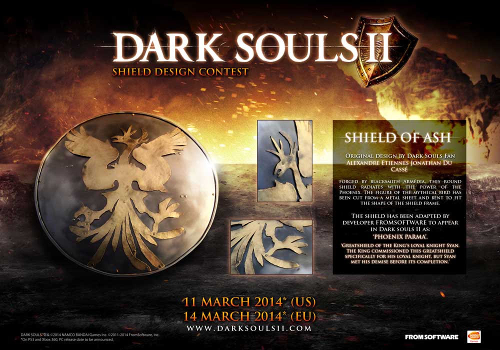 Neue Schilddesigns für Dark Souls 2 – Fan-made