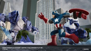Marvel Avengers in der Disney Infinity Toybox